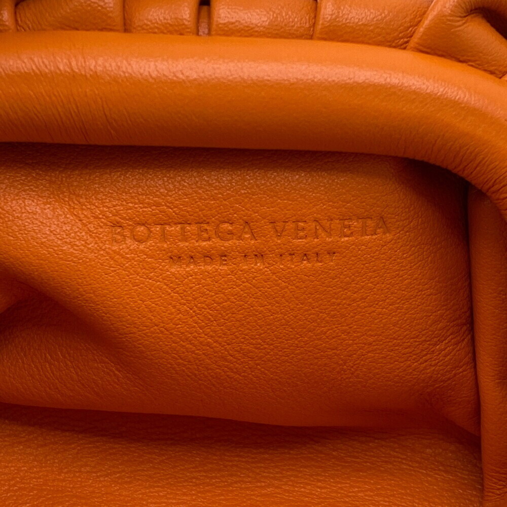 BOTTEGA VENETA The Pouch Leather Wallet/Coin Case Wallet Coin Purse Pocket Card - Picture 7 of 8